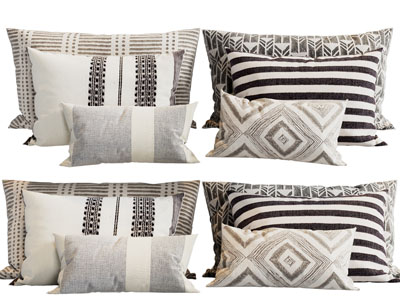 现代长方形靠垫抱枕