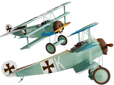 现代飞机、滑翔机