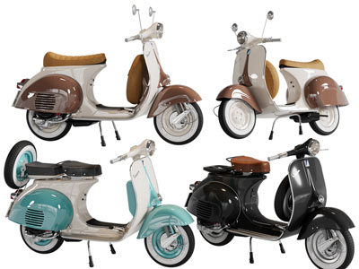 现代电动摩托车