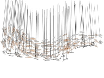 现代大垂线吊灯