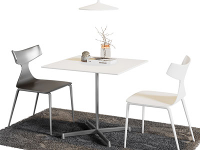 现代休闲桌椅组合