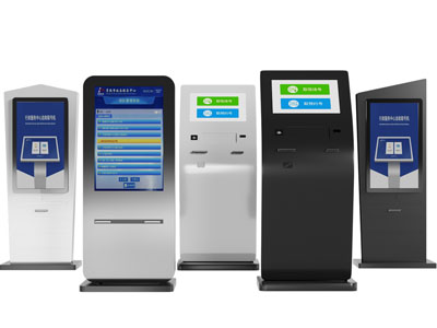 现代智能一体机、叫号机3d模型 现代智能一体机、叫号机