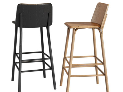 北欧四角凳、吧椅