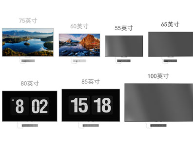现代液晶显示屏、电视机
