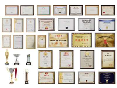 现代奖杯奖牌、荣誉证书背景墙3d模型 现代奖杯奖牌、荣誉证书背景墙