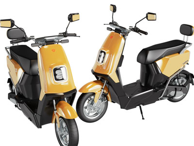 现代电动摩托车