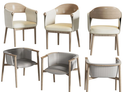 现代实木边框扶手椅子、休闲椅子