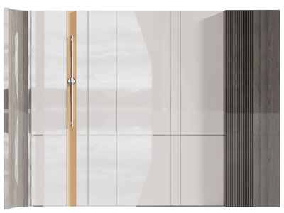 现代背景墙3d模型 现代背景墙