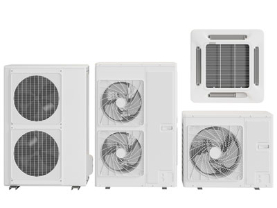 现代空调外机、空调出风口3d模型 现代空调外机、空调出风口