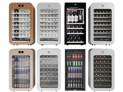 现代迷你电子恒温酒柜3d模型 现代迷你电子恒温酒柜