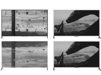 现代液晶电视机