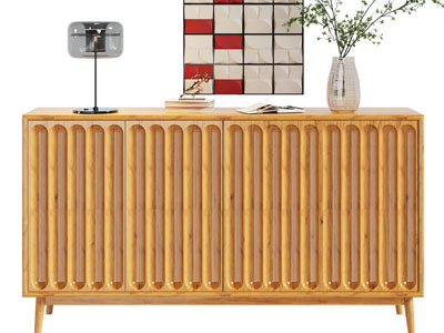 实木玄关柜、边柜