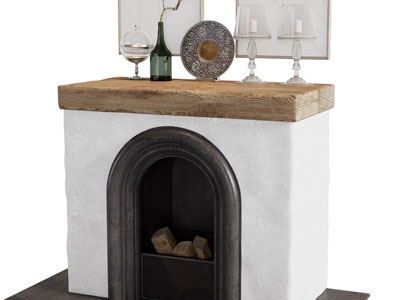 北欧壁炉火炉