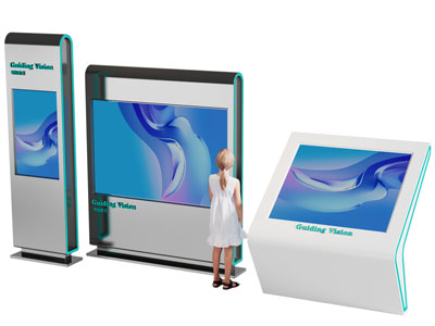 现代查询一体机、导视机3d模型 现代查询一体机、导视机