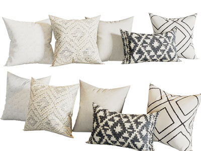 现代方形靠垫抱枕