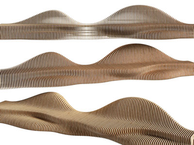 现代实木户外公共椅子