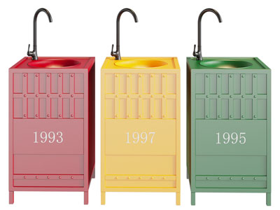 工业风loft洗手台