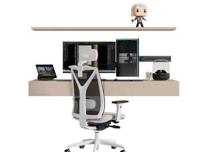 现代书桌椅组合