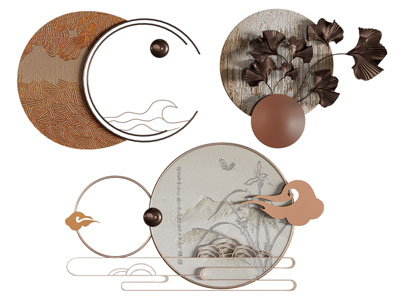 新中式墙饰挂件