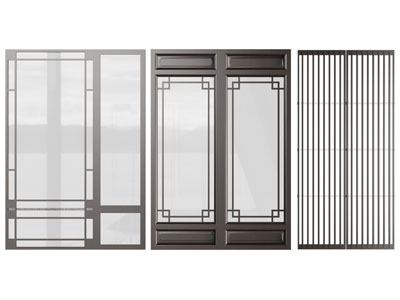 新中式推拉门、门窗