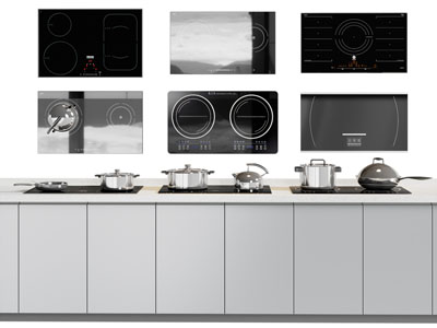 现代燃气灶、厨具、电磁炉