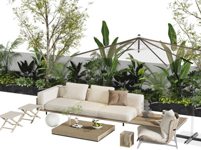 现代户外多人沙发、休闲椅子茶几组合