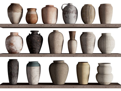 侘寂风陶艺器皿