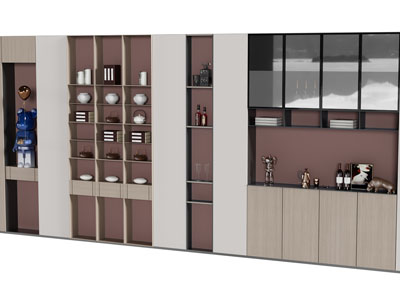 现代装饰柜、酒柜