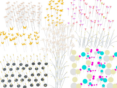 现代城市广场装饰灯