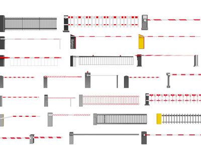 现代伸缩杆、门挡、收费杆