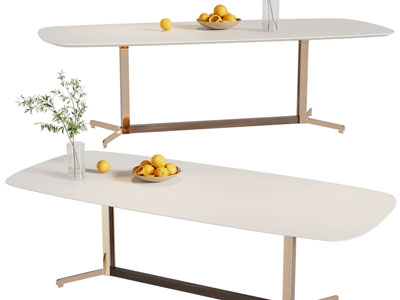 现代茶几上的花瓶花卉、水果摆件组合