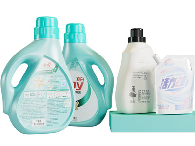 现代桶状、袋装洗衣液生活用品