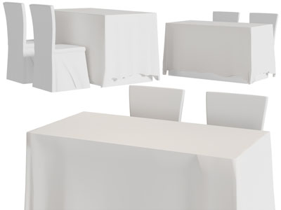 现代会议桌椅组合3d模型 现代会议桌椅组合
