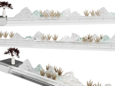 新中式假山、景观园艺小品