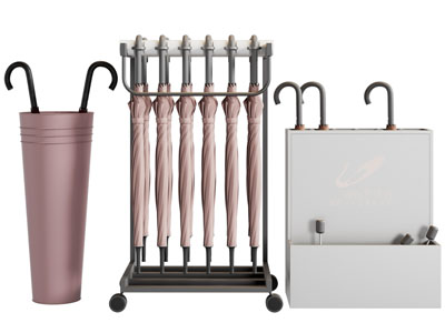 现代雨伞收纳架