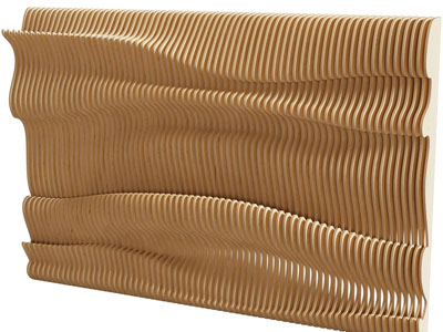 现代实木镂空造墙、墙饰板、背景墙3d模型 现代实木镂空造墙、墙饰板、背景墙