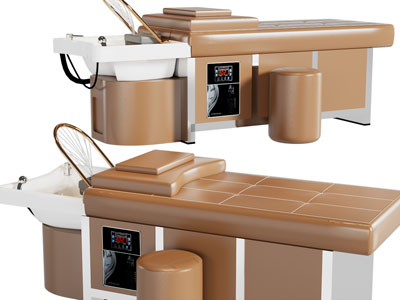 现代洗头洗发按摩床