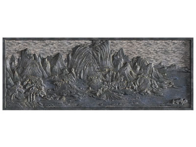 新中式浮雕、装饰挂画3d模型 新中式浮雕、装饰挂画