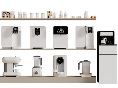 现代净水器、饮水机、茶吧机