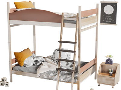 现代儿童上下床