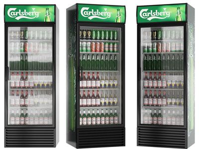 现代饮料冷藏柜、冰箱