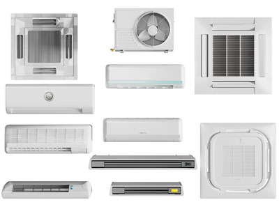 现代空调出风口、空调外机3d模型 现代空调出风口、空调外机