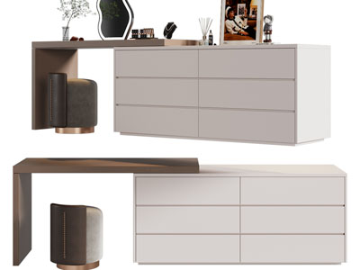 现代化妆、梳妆台