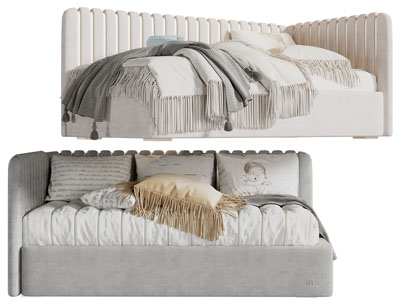 现代沙发床、多人沙发