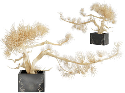 新中式松树盆景盆栽