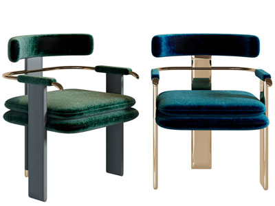 现代轻奢休闲椅子