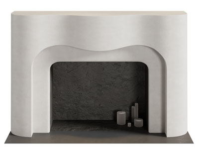 侘寂风壁炉火炉