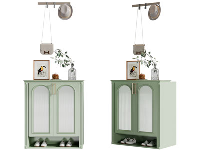 现代轻奢玄关鞋柜