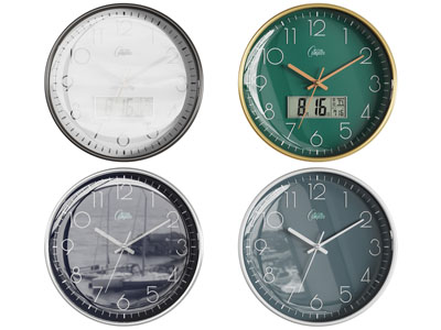 现代圆形钟表3d模型 现代圆形钟表