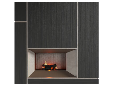 现代装饰壁炉的背景墙3d模型 现代装饰壁炉的背景墙